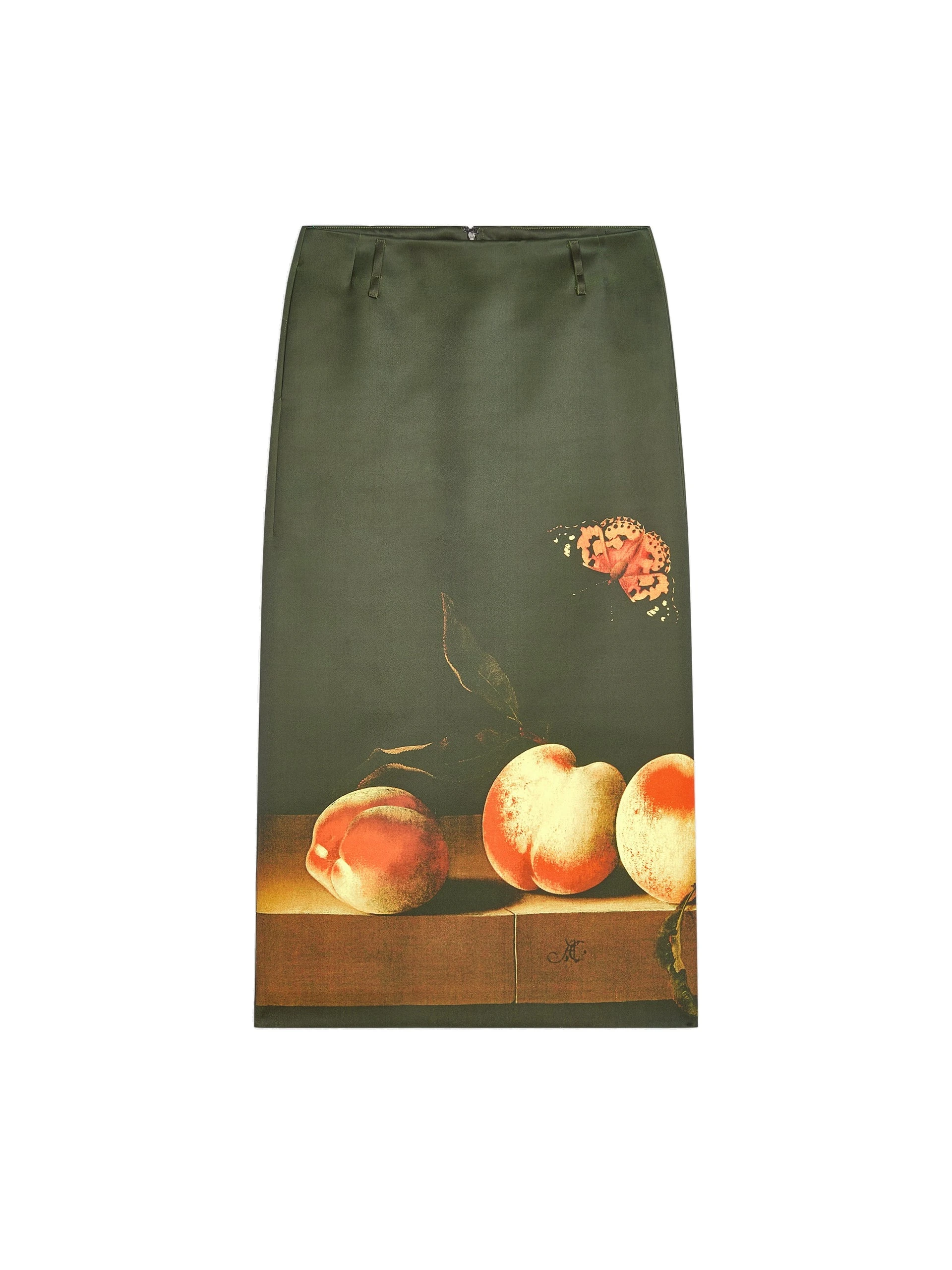 Dries Van Noten Long printed skirt in Neon Yellow | Skirts | Coveti Dries Van Noten Long printed skirt in Neon Yellow | Skirts | Coveti