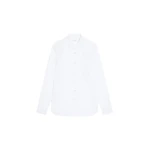 Dries Van Noten Loose cotton poplin shirt in White | Tops | Coveti
