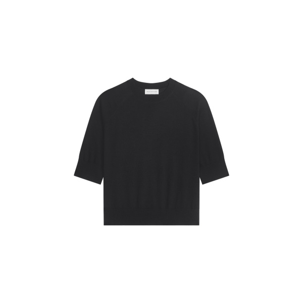 Dries Van Noten Merino sweater in Black | Knitwear | Coveti