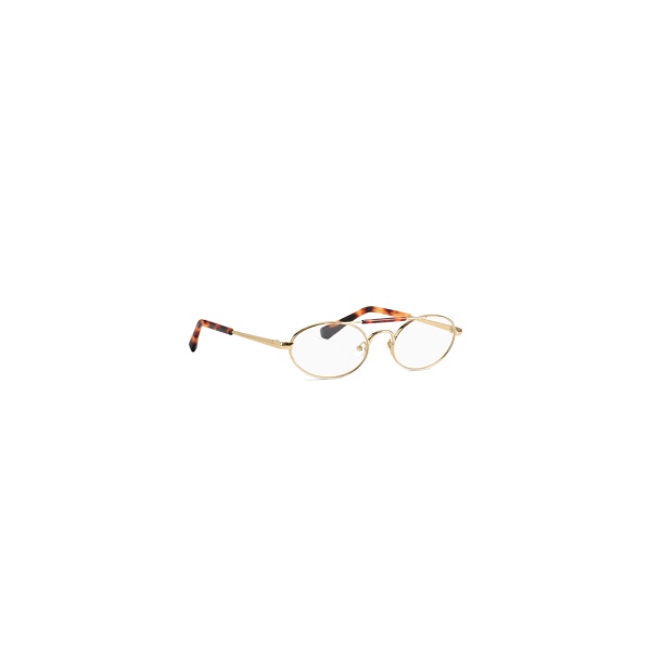 Oval glasses in Turtle Shell