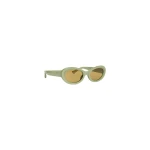 Dries Van Noten Oval sunglasses in Green