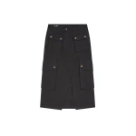 Dries Van Noten Overdyed cargo skirt in Black | Skirts | Coveti