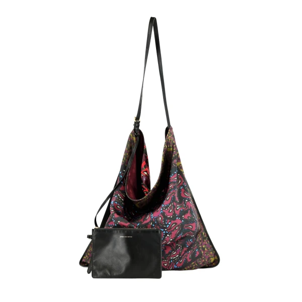 Oversized scarf bag in Rust - Image 4