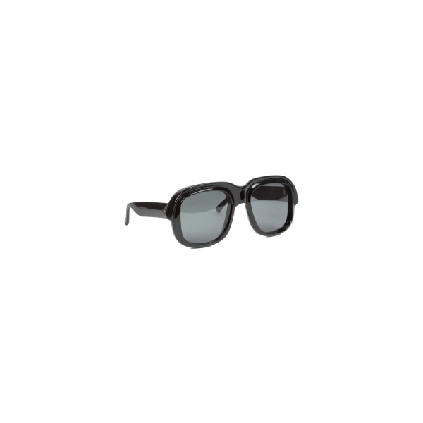 Dries Van Noten Oversized square sunglasses in Black