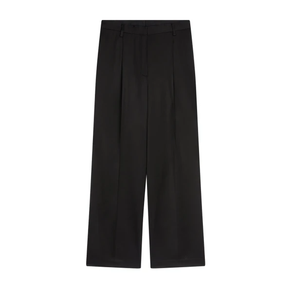 Dries Van Noten Pleated pants in Black | Pants | Coveti
