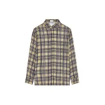 Dries Van Noten Pleated shirt in Khaki | Tops | Coveti