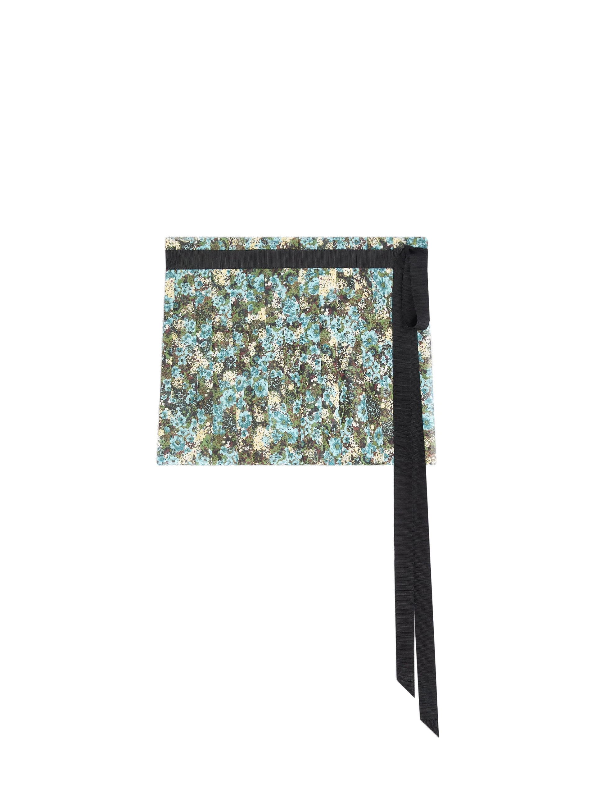 Dries Van Noten Pleated wrap skirt in Sky | Skirts | Coveti Dries Van Noten Pleated wrap skirt in Sky | Skirts | Coveti
