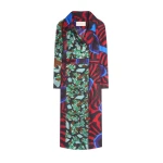 Dries Van Noten Printed mac in Red | Coats | Coveti