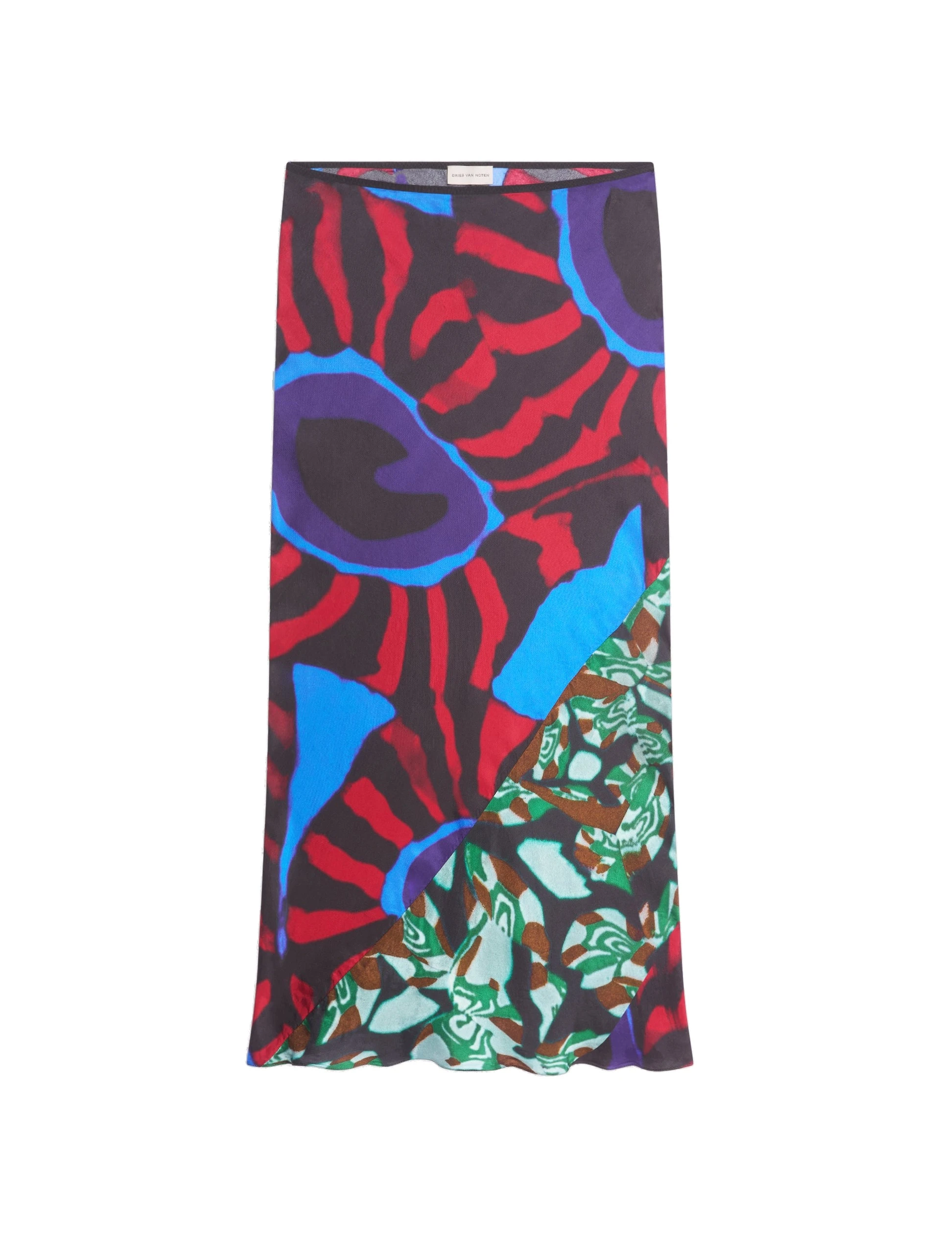 Dries Van Noten Printed midi skirt in Red | Skirts | Coveti Dries Van Noten Printed midi skirt in Red | Skirts | Coveti