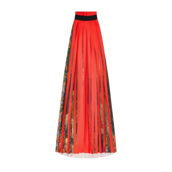 Dries Van Noten Printed pleated dress | Dresses | Coveti