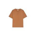 Dries Van Noten Regular fit cotton tee in Mud | Tops | Coveti