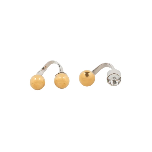 Set of open rings in Silver - Image 4