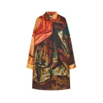 Dries Van Noten Silk shirt dress | Dresses | Coveti
