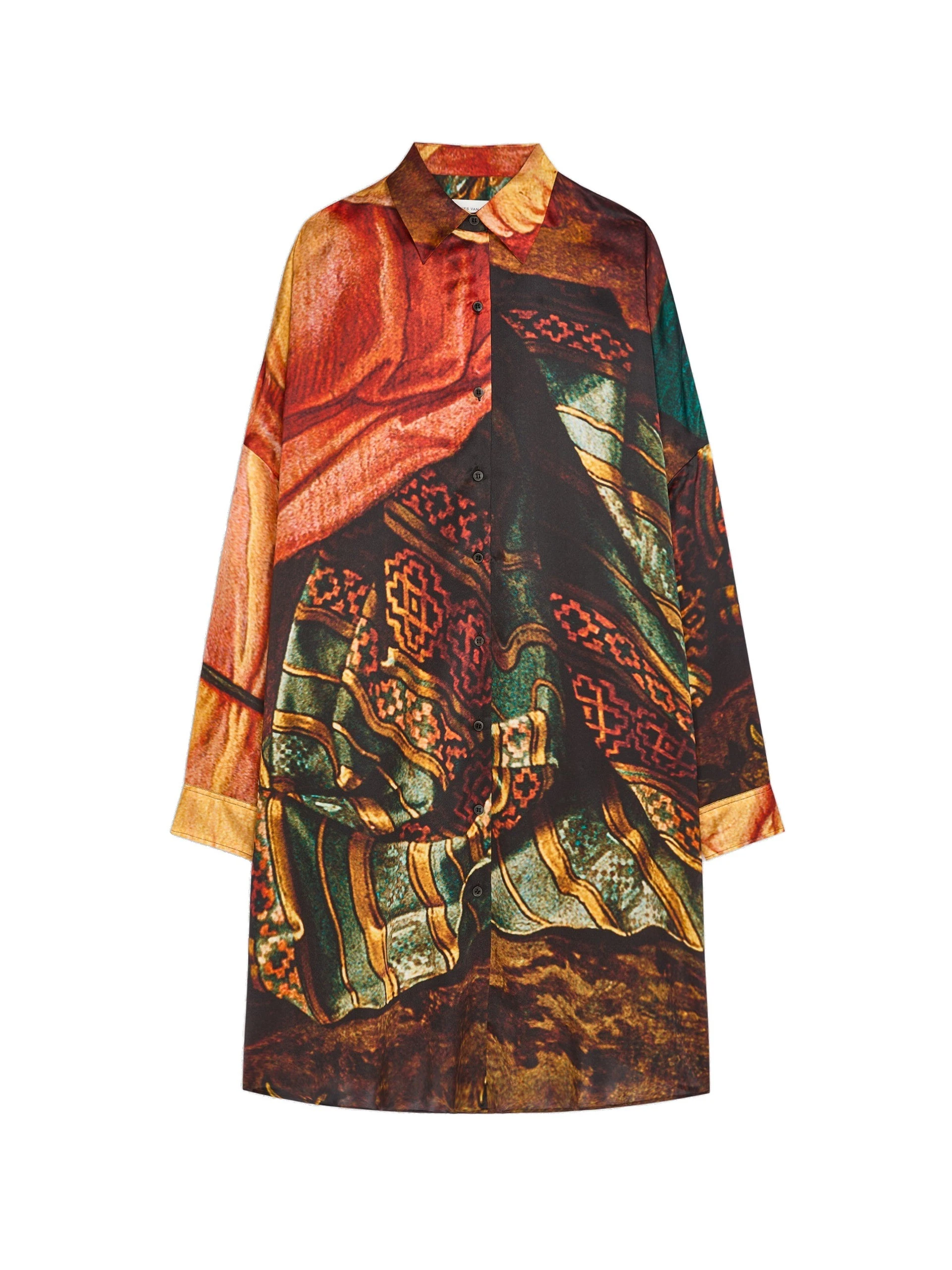 Dries Van Noten Silk shirt dress | Dresses | Coveti Dries Van Noten Silk shirt dress | Dresses | Coveti