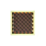 Dries Van Noten Silk square scarf in Neon Yellow
