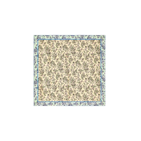 Dries Van Noten Silk square scarf in Sand