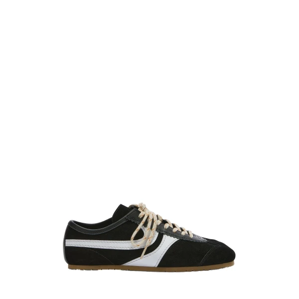 Dries Van Noten Suede sneakers in Black and White