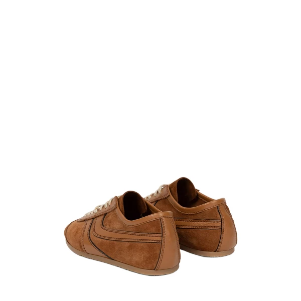 Suede sneakers in Tan - Image 3