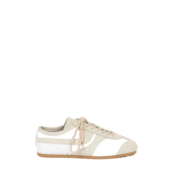 Dries Van Noten Suede sneakers in White