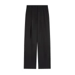 Dries Van Noten Tailored wool pants in Black | Pants | Coveti