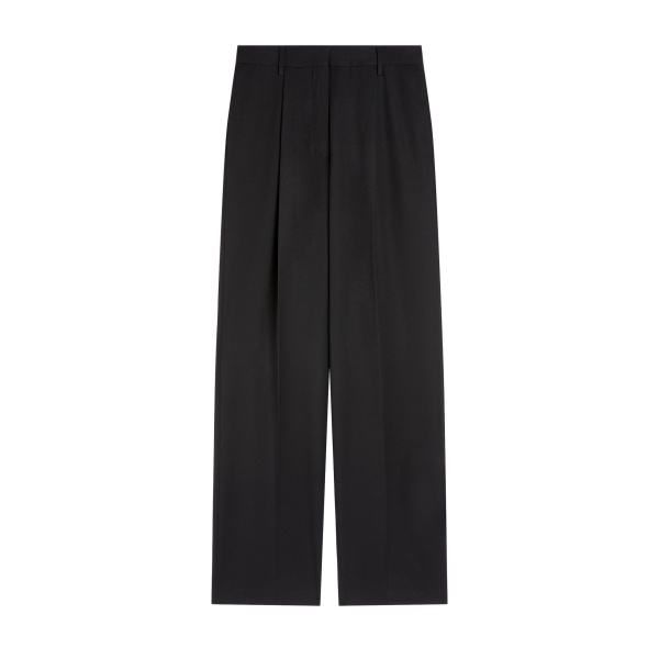 Dries Van Noten Tailored wool pants in Black | Pants | Coveti