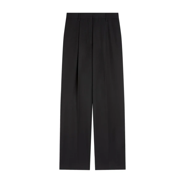 Dries Van Noten Tailored wool pants in Black | Pants | Coveti
