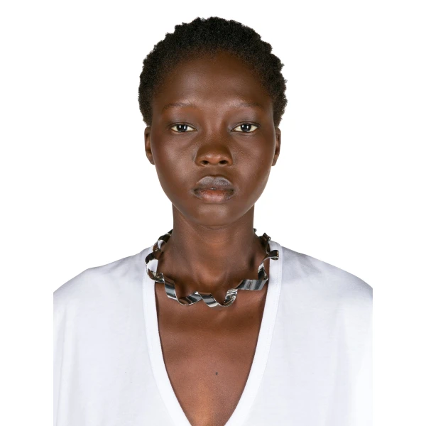 Twist necklace in Silver - Image 2