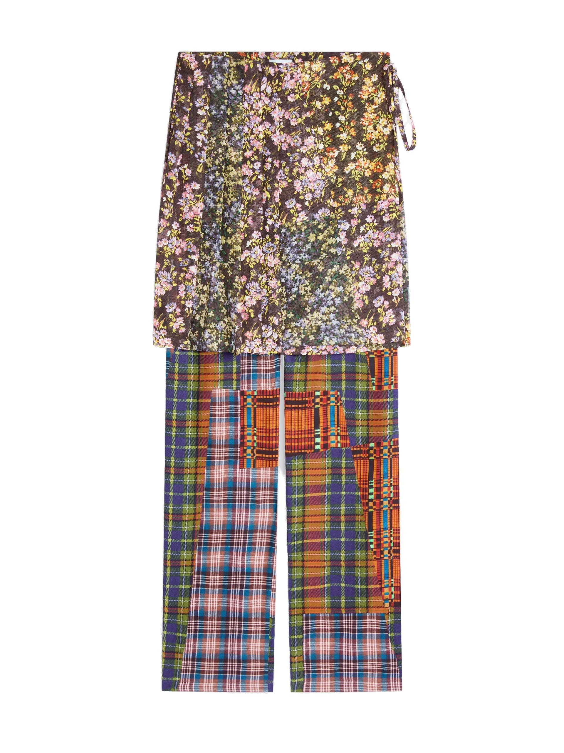 Dries Van Noten Viscose skirt pants in Orange | Pants | Coveti Dries Van Noten Viscose skirt pants in Orange | Pants | Coveti