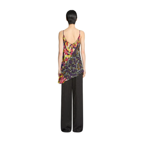 Viscose slip top in Purple - Image 4