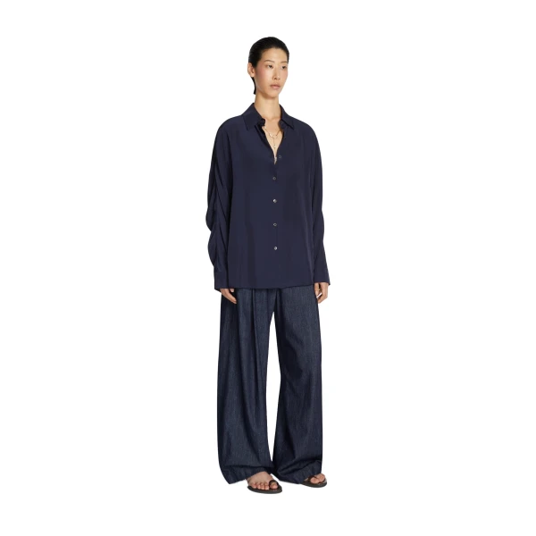 Wide leg jeans in Indigo - Image 3