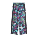 Dries Van Noten Wide leg pants in Petrol | Pants | Coveti