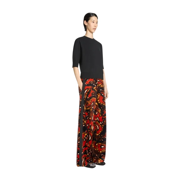 Wide leg pants in Rust - Image 3