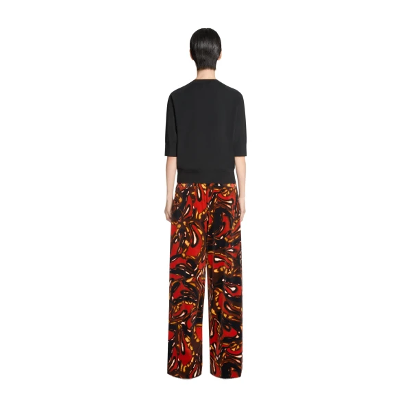 Wide leg pants in Rust - Image 4