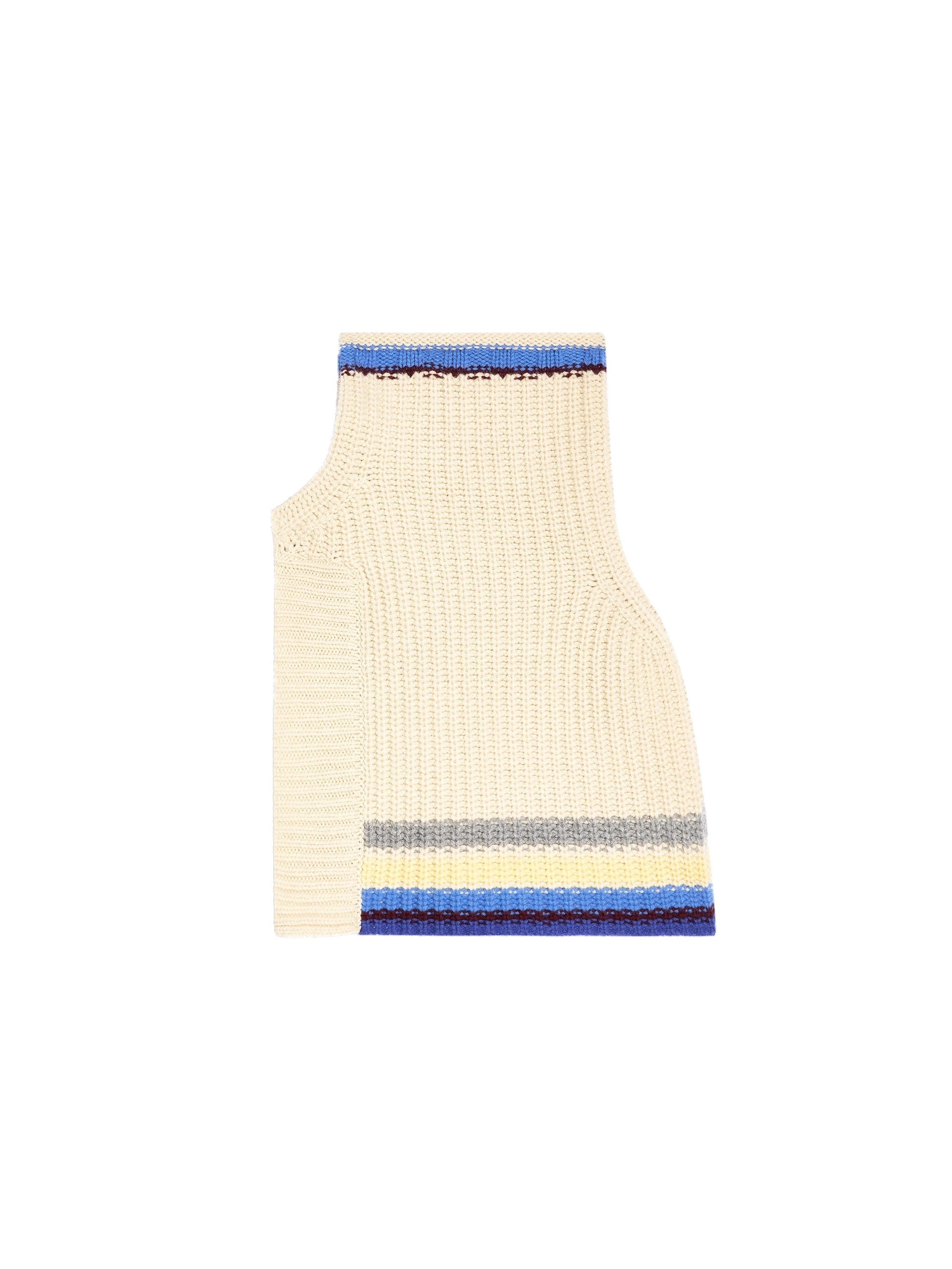 Dries Van Noten Wool shawl collar in Ecru | Collar | Coveti Dries Van Noten Wool shawl collar in Ecru
