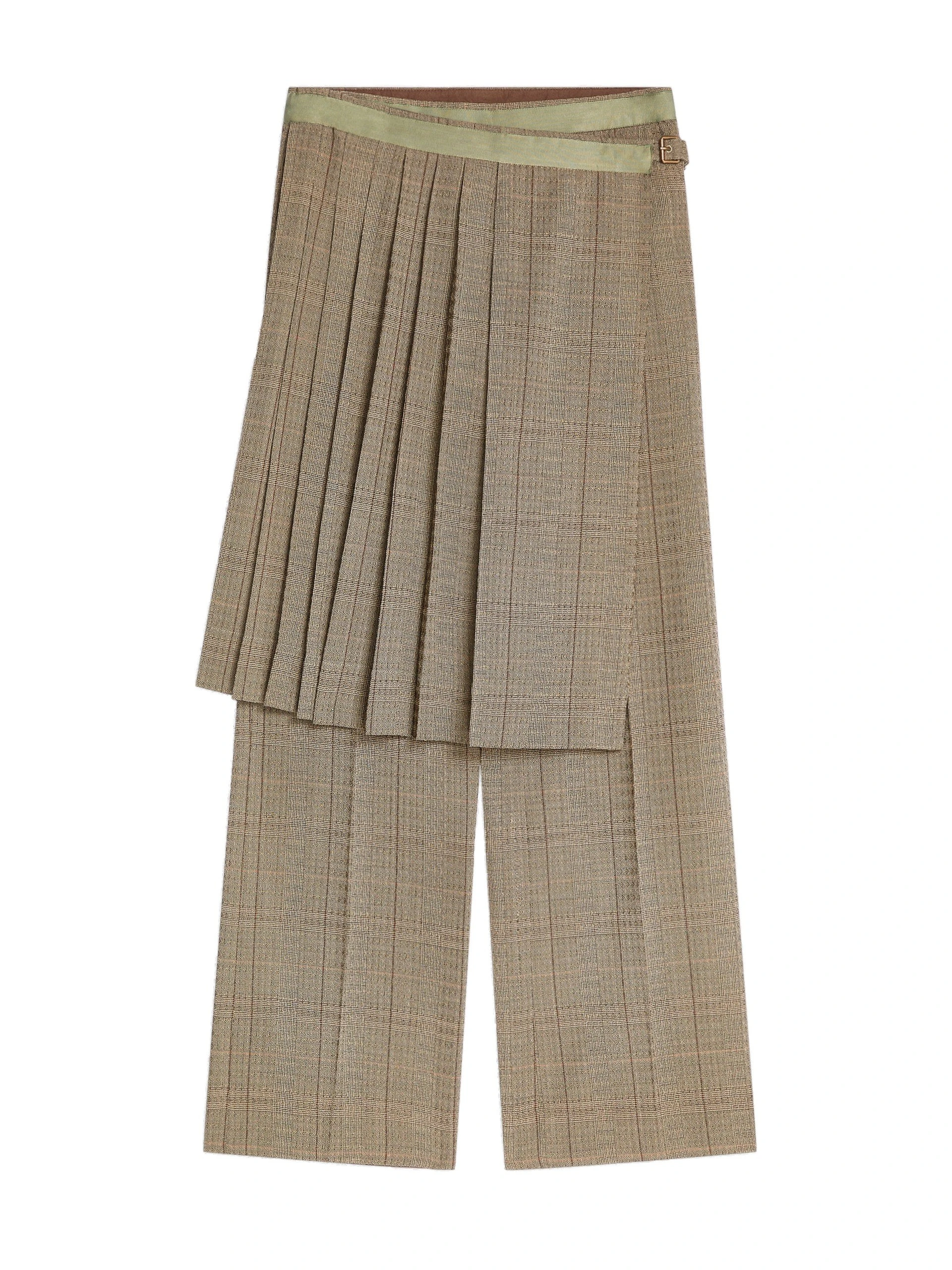 Dries Van Noten Wool skirt pants in Cement | Pants | Coveti Dries Van Noten Wool skirt pants in Cement | Pants | Coveti