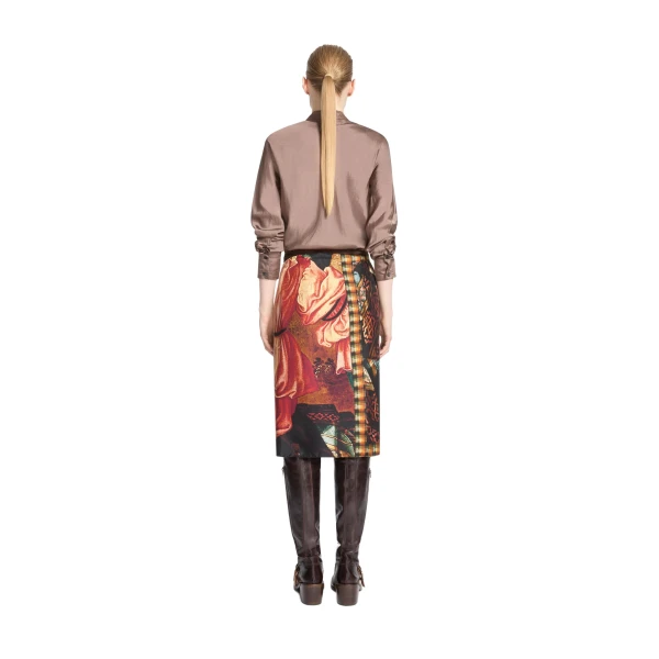 Wrap scarf-skirt - Image 4