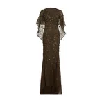 Elie Saab Bead Embroidered Long Dress