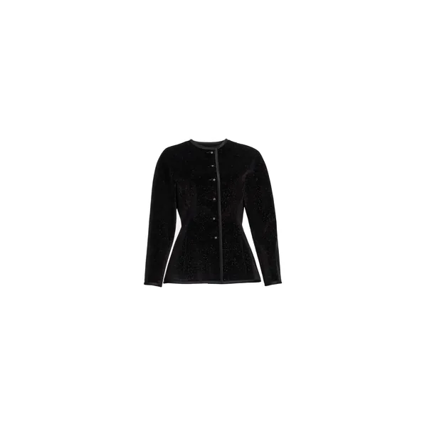 Elie Saab Embellished Velvet Jacket