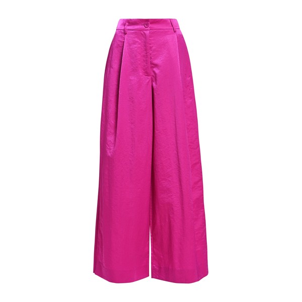 Pink wide-leg pants