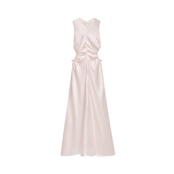 Feline Gown in Blush Pink