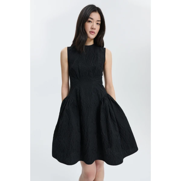 black dress
