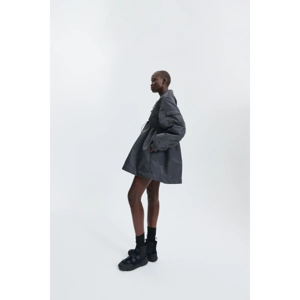 grey jacket
