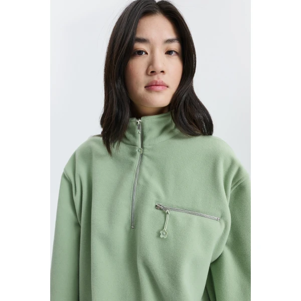 green jacket