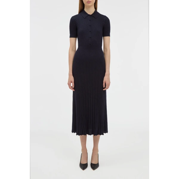 gabriela hearst dress blue