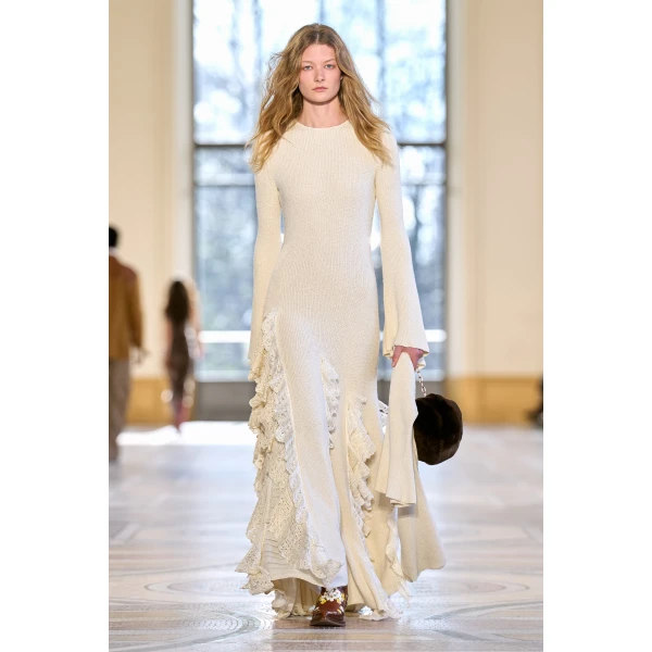gabriela hearst dress ivory