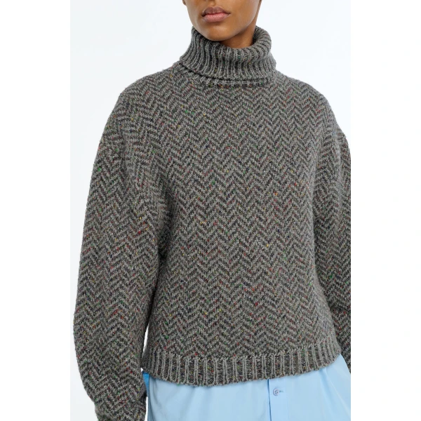 gabriela hearst turtleneck multicolour