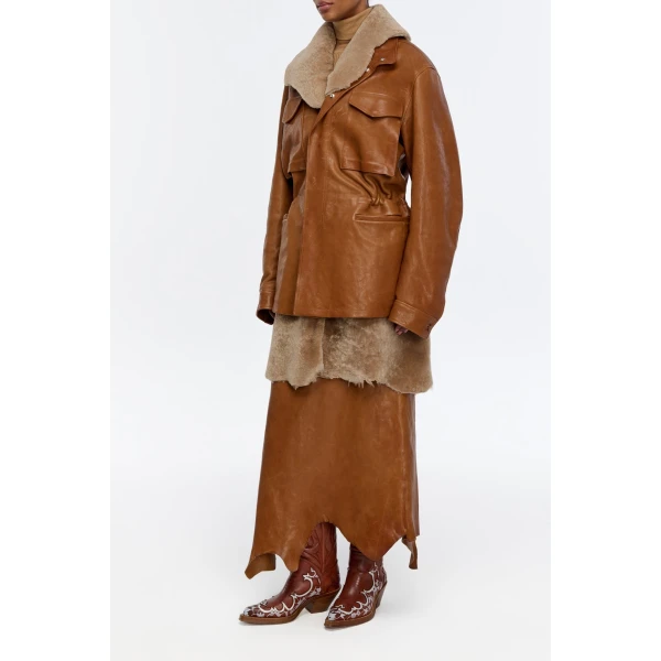 gabriela hearst leather jackets