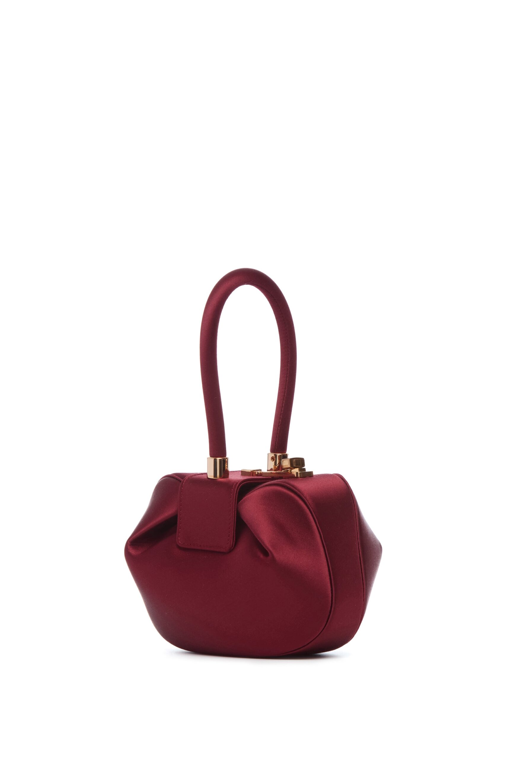 Gabriela Hearst Demi Bag in Bordeaux Satin gabriela hearst bag