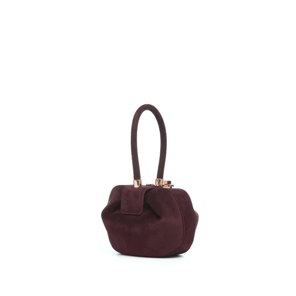 Demi Bag in Bordeaux Suede