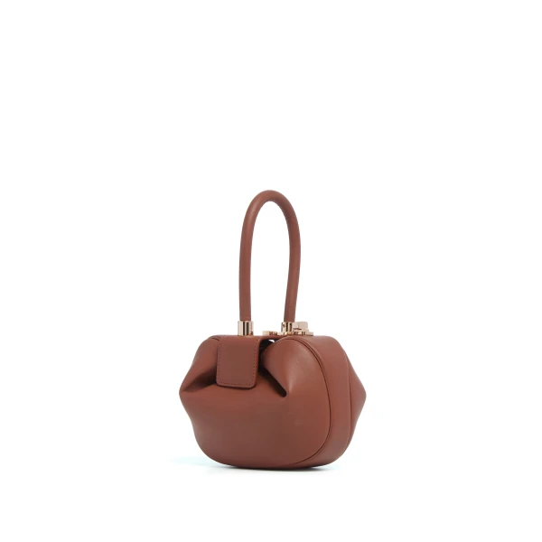 Demi Bag in Cognac Nappa Leather